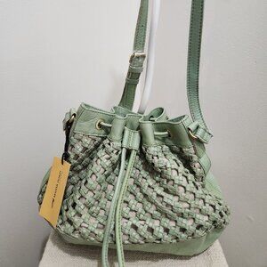 Green Genuine Leather Bag